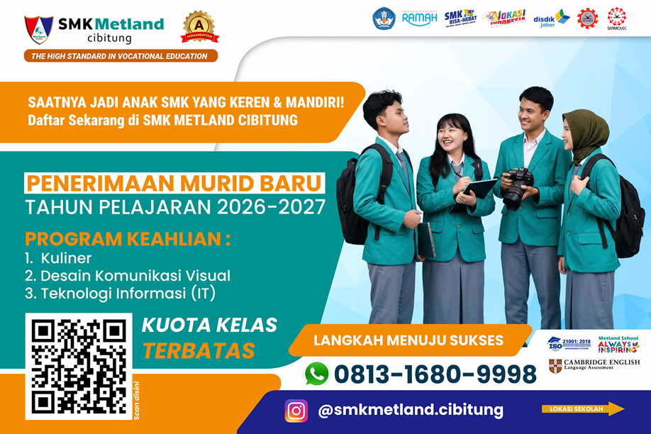 PPDB SMK Metland Cibitung